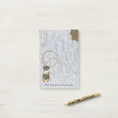 私のドバーマ食べンのレッスンプラン ポストイット (デスク上)