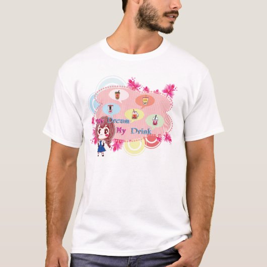 私のドリンクシャツ Tシャツ (正面)