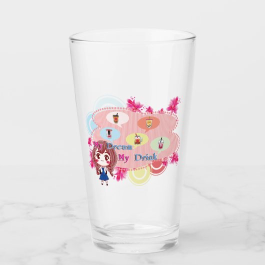 私のドリンク ドリンクウェア タンブラーグラス (正面)