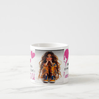 私のドーナツのマグカップのダフターの画像と専門 エスプレッソカップ