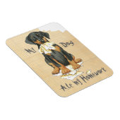 私のドーバー食べマン宿題 マグネット (右側)