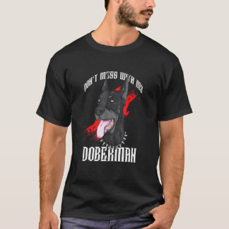 私のドーベルマン・パピー・ドッグの飼い主をいじめるな Tシャツ