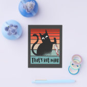 私のナイフはがき付き無邪気な猫ではない チラシ (シングル)