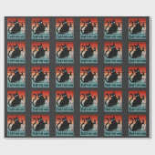 私のナイフはがき付き無邪気な猫ではない ラッピングペーパー (フラット)