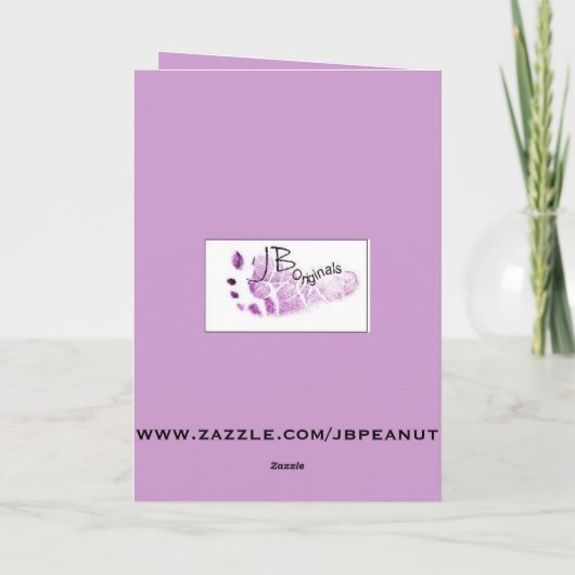 私のナッツ味のバレンタインがあって下さい! シーズンカード (裏面)