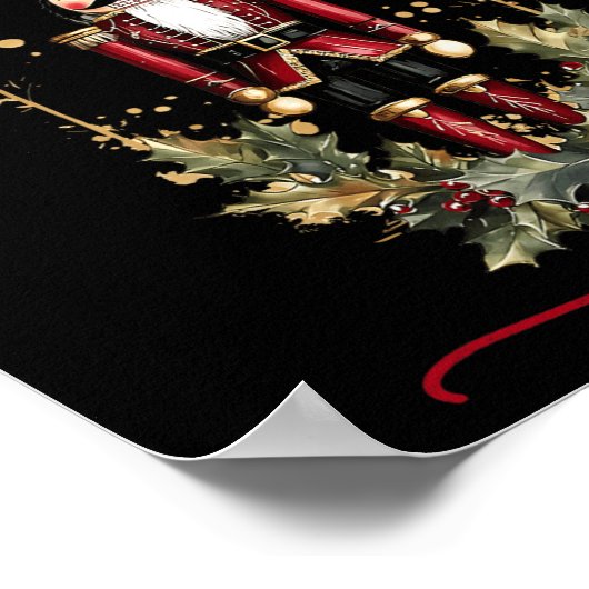 私のナツクラッカー時代のピンクChでピンクのナツクラッカー隊 ポスター (角)