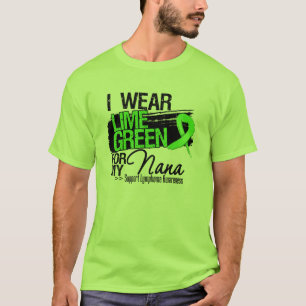 私のナナのためのリンパ腫のリボン Tシャツ