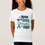 私のナナはとても勇敢な神だった彼女を天使のTシャツにした Tシャツ (正面)