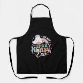 私のナースの不気味時代でハロウィーントリックまたは治療Es エプロン (正面)
