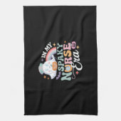 私のナースの不気味時代でハロウィーントリックまたは治療Es キッチンタオル (縦)