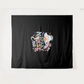 私のナースの不気味時代でハロウィーントリックまたは治療Es タペストリー (正面(横))