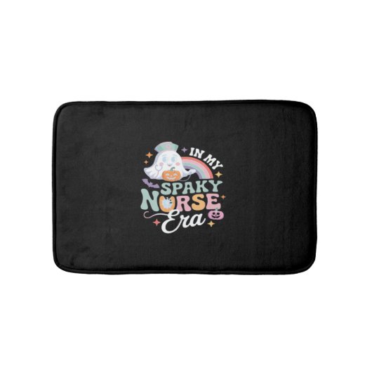 私のナースの不気味時代でハロウィーントリックまたは治療Es バスマット (正面)