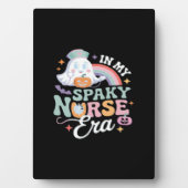 私のナースの不気味時代でハロウィーントリックまたは治療Es フォトプラーク (正面)