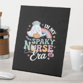 私のナースの不気味時代でハロウィーントリックまたは治療Es 台座サイン (インサイチュ)