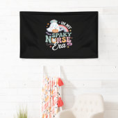 私のナースの不気味時代でハロウィーントリックまたは治療Es 横断幕 (インサイチュ)