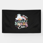 私のナースの不気味時代でハロウィーントリックまたは治療Es 横断幕 (横)