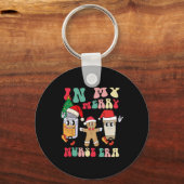 私のナース時代メリーレトロでGroovyクリスマスヌルシ キーホルダー (正面)