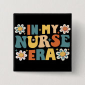 私のナース時代 缶バッジ (正面)