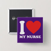 私のナース 缶バッジ (正面&裏面)