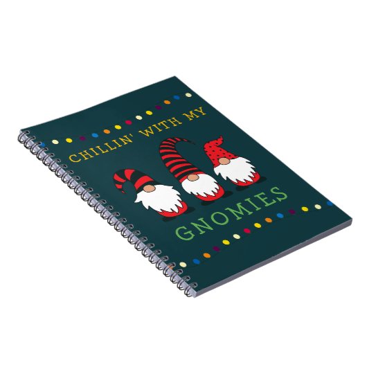 私のノミおもしろいーのクリスマスプーンと子供たち | ノートブック (右側)