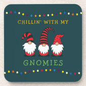 私のノミおもしろいーのクリスマスプーンと子供たち | Be コースター (正面)