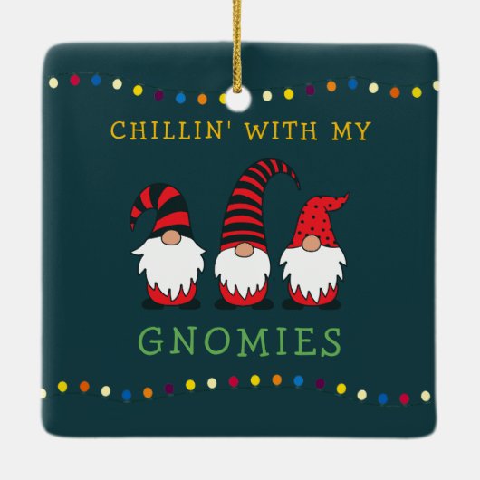 私のノミおもしろいーのクリスマスプーンと子供たち | Ce セラミックオーナメント (裏面)