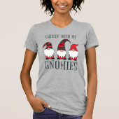 私のノミおもしろいーのクリスマスプーンと子供たち | Tシャツ (正面)