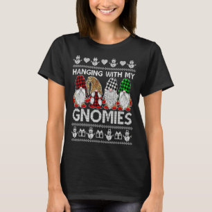 私のノミぶら下がったーとクリスマスかわいい格言醜い Tシャツ