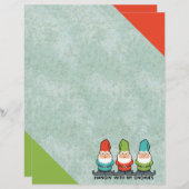 私のノミぶら下がったーと一緒に可愛い文房具 (正面/裏面)