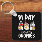 私のノミクス数学とパイおもしろいデイ キーホルダー (正面)