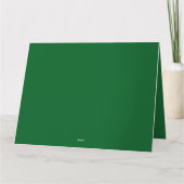 私のノミーとシェナニガンス聖パトリックの日アイルランド語 サンキューカード (裏面)