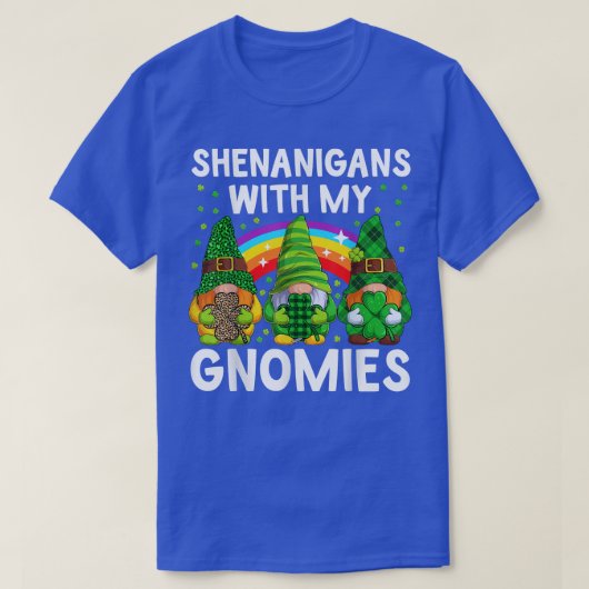 私のノミーとシェナニガンスSt patricks day格言 Tシャツ (デザイン正面)