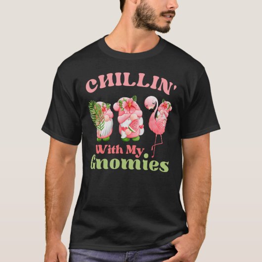 私のノミーとチリンflaのトロピカル格言 tシャツ (正面)