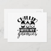 私のノミーとチリ ポストカード (正面/裏面)