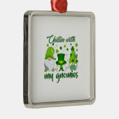 私のノミーとチリ メタルオーナメント (右)