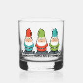 私のノミーとハギン ウイスキーグラス (正面)