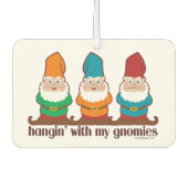 私のノミーとハギン カーエアーフレッシュナー (正面)