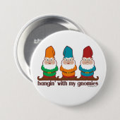 私のノミーと青いハギン 缶バッジ (正面&裏面)