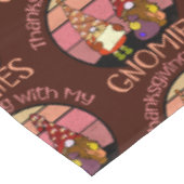 私のノミーに感謝する秋おもしろいを感謝する テーブルクロス (アングル)