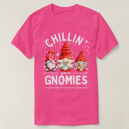 私のノミーのクリスマスとチリ Tシャツ (デザイン正面)