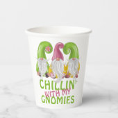 私のノミーの格言ユーモアでチリン 紙コップ (正面)