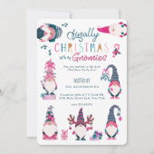 私のノミーズと最後のクリスマスのクリスマスのパーティー シーズンカード (正面)