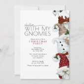 私のノミーズのクリスマスパーティーとチリ 招待状 (正面)