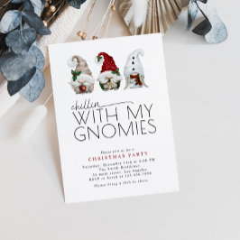 私のノミーズのクリスマスパーティーとチリ 招待状