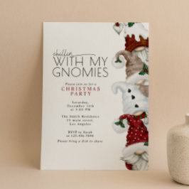 私のノミーズのクリスマスパーティーとチリ 招待状