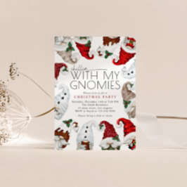 私のノミーズのクリスマスパーティーとチリ 招待状