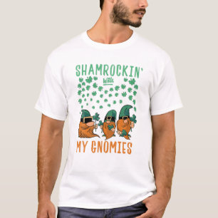 私のノミーズ聖パトリックの日とシャムロックおもしろい Tシャツ