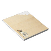 私のノルウェーエルクハウンド食べ私の宿題メモ帳 ノートパッド (アングル)