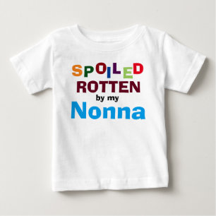 私のノンナベビーの幼児Tシャツで腐った ベビーTシャツ