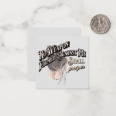 私のノートカードに対して武器が形成されていない ノートカード (正面/裏面インサイチュ)